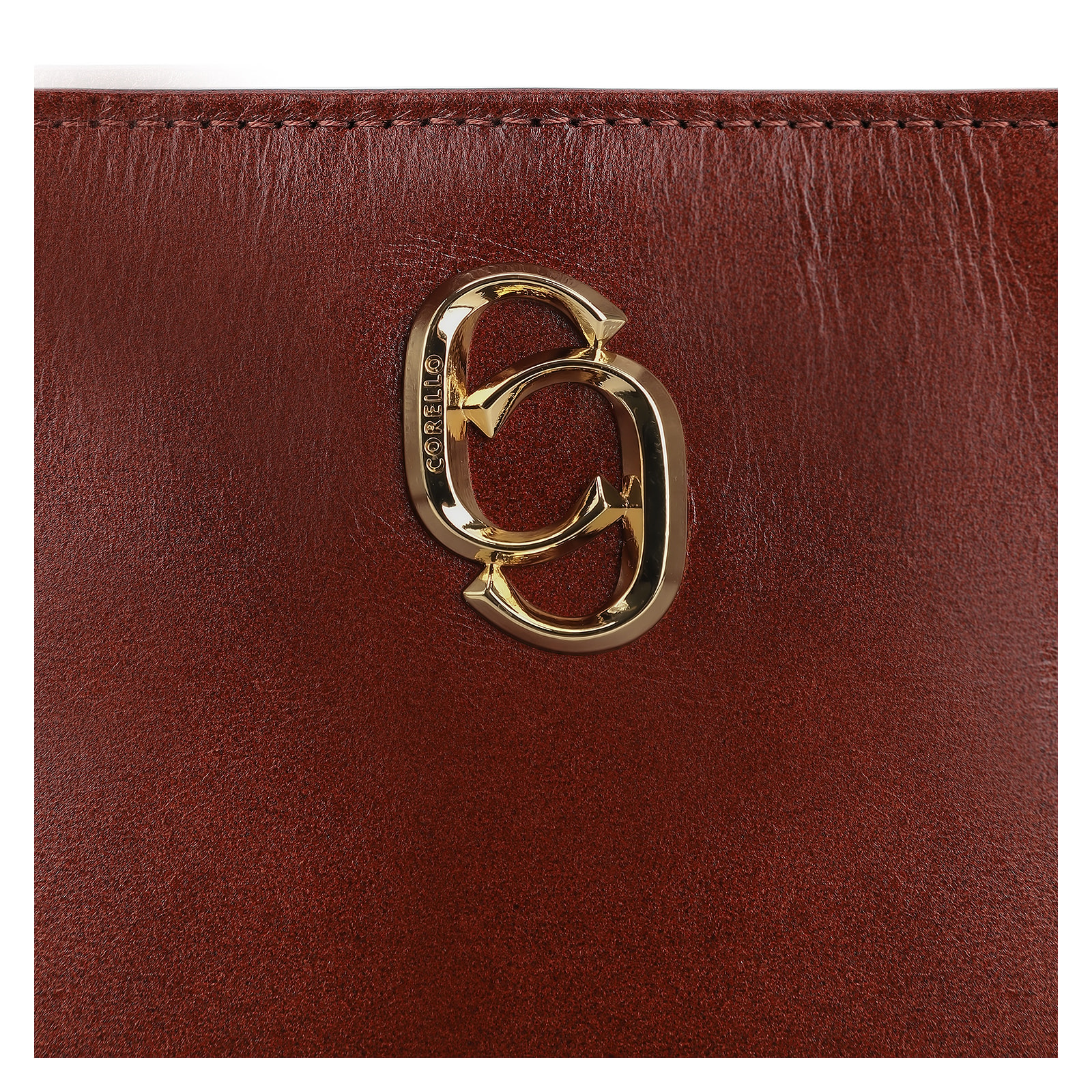 Bolsa De Ombro Couro Marrom