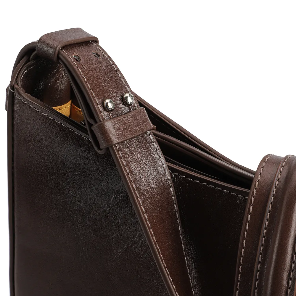 Bolsa De Ombro Couro Marrom - imagem 6