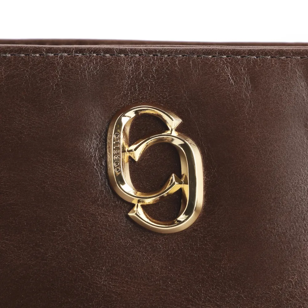Bolsa De Ombro Couro Marrom - imagem 6