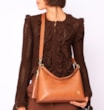 Bolsa De Ombro Couro Marrom - imagem 9