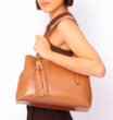 Bolsa De Ombro Couro Marrom - imagem 10