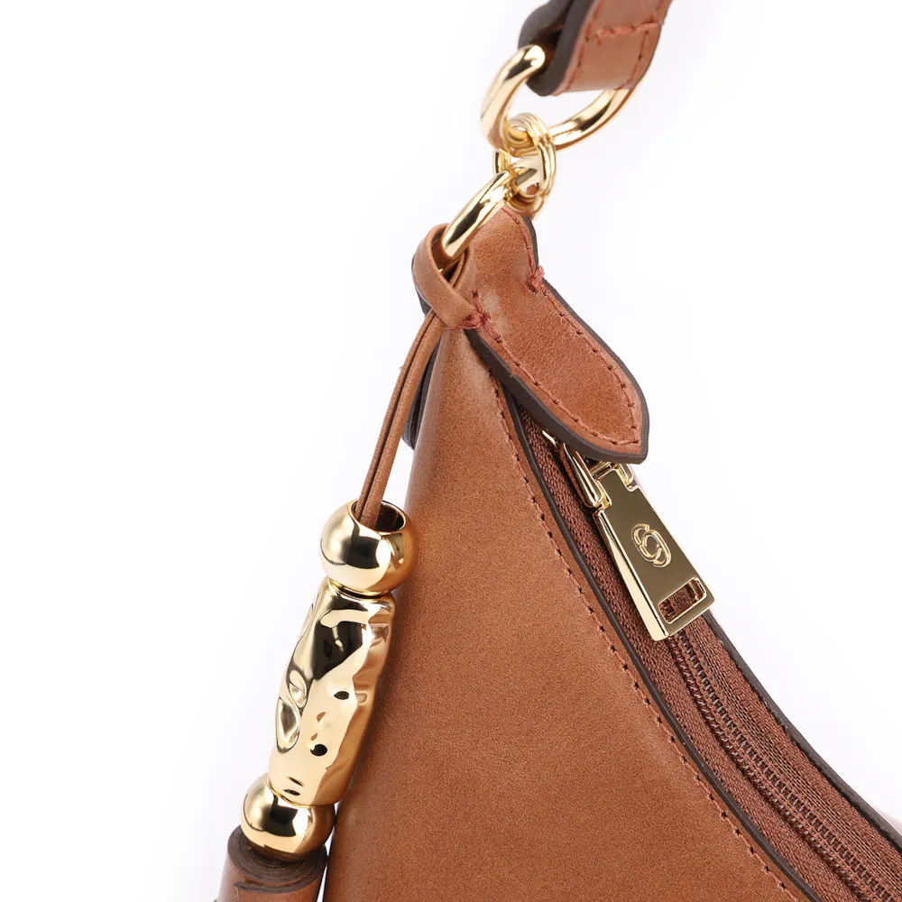 Bolsa De Ombro Couro Marrom - imagem 6