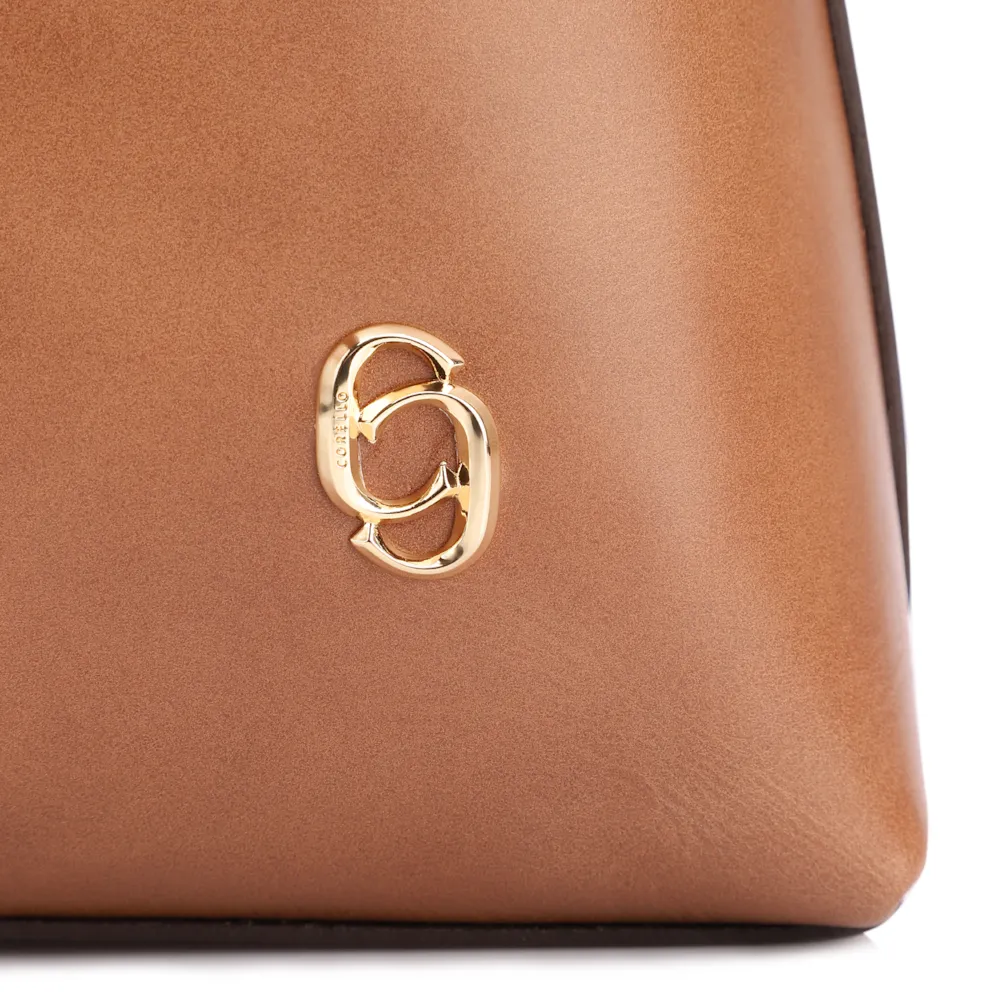 Bolsa De Ombro Couro Marrom - imagem 7
