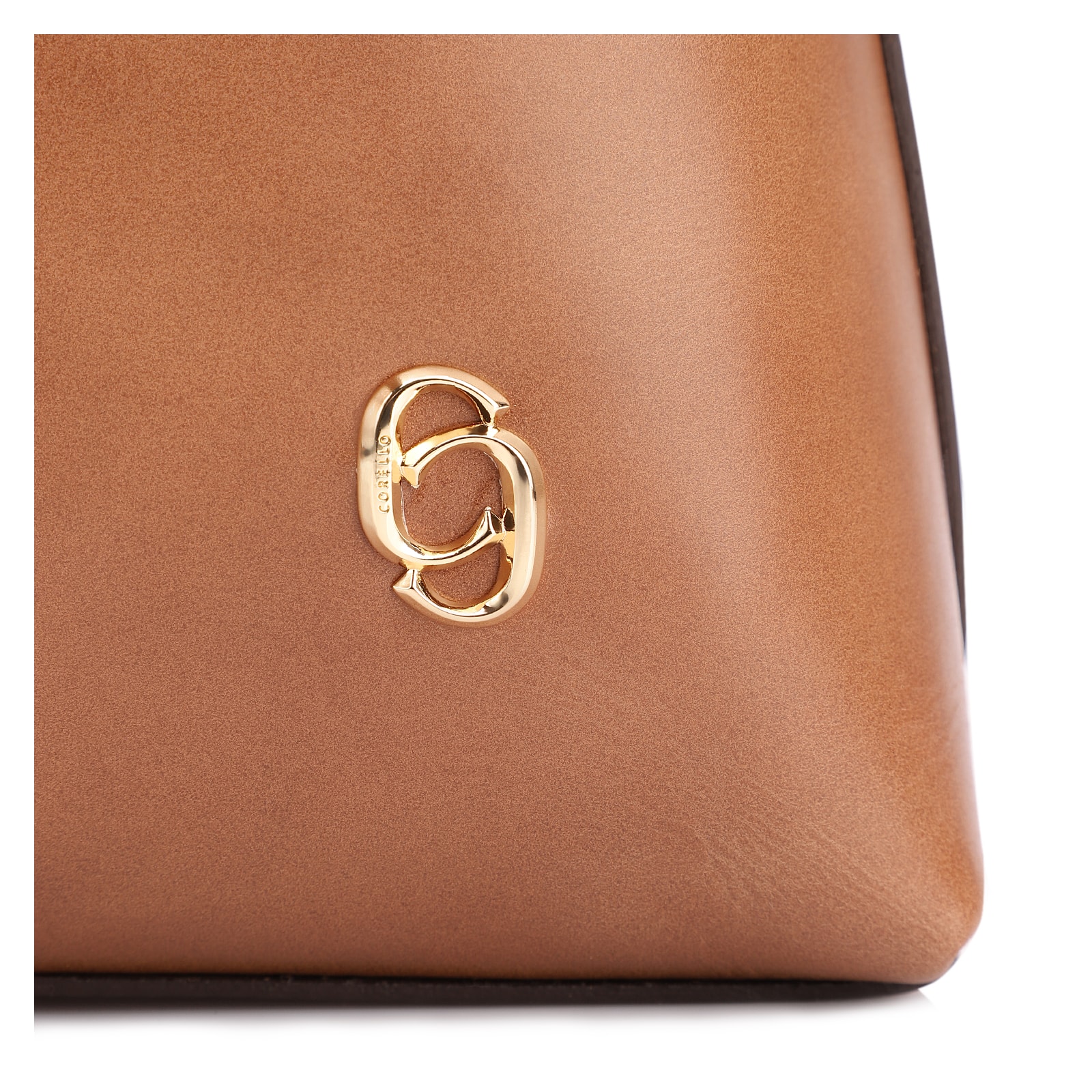 Bolsa De Ombro Couro Marrom