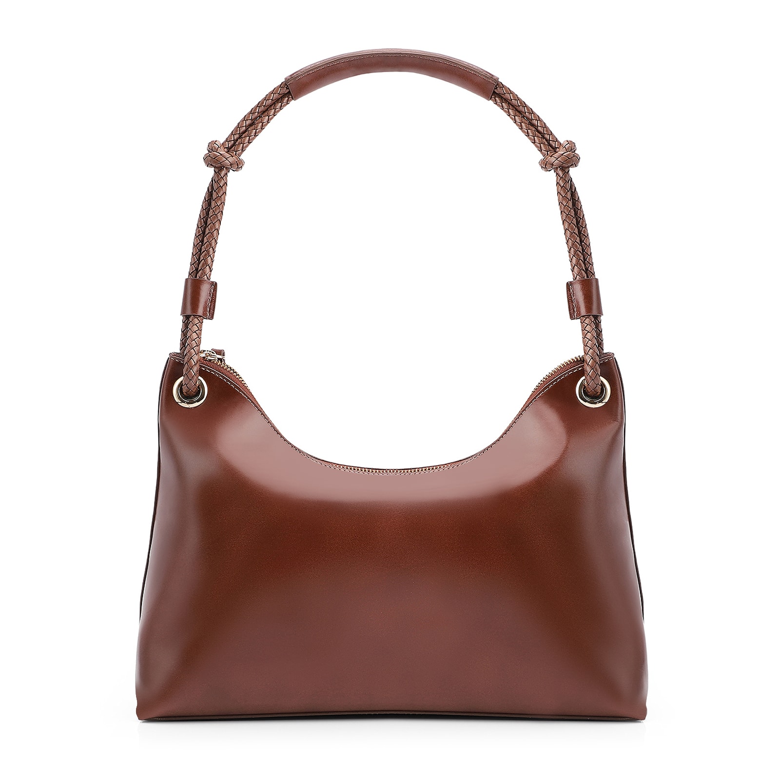 Bolsa De Ombro Couro Marrom