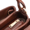 Bolsa De Ombro Couro Marrom - imagem 5