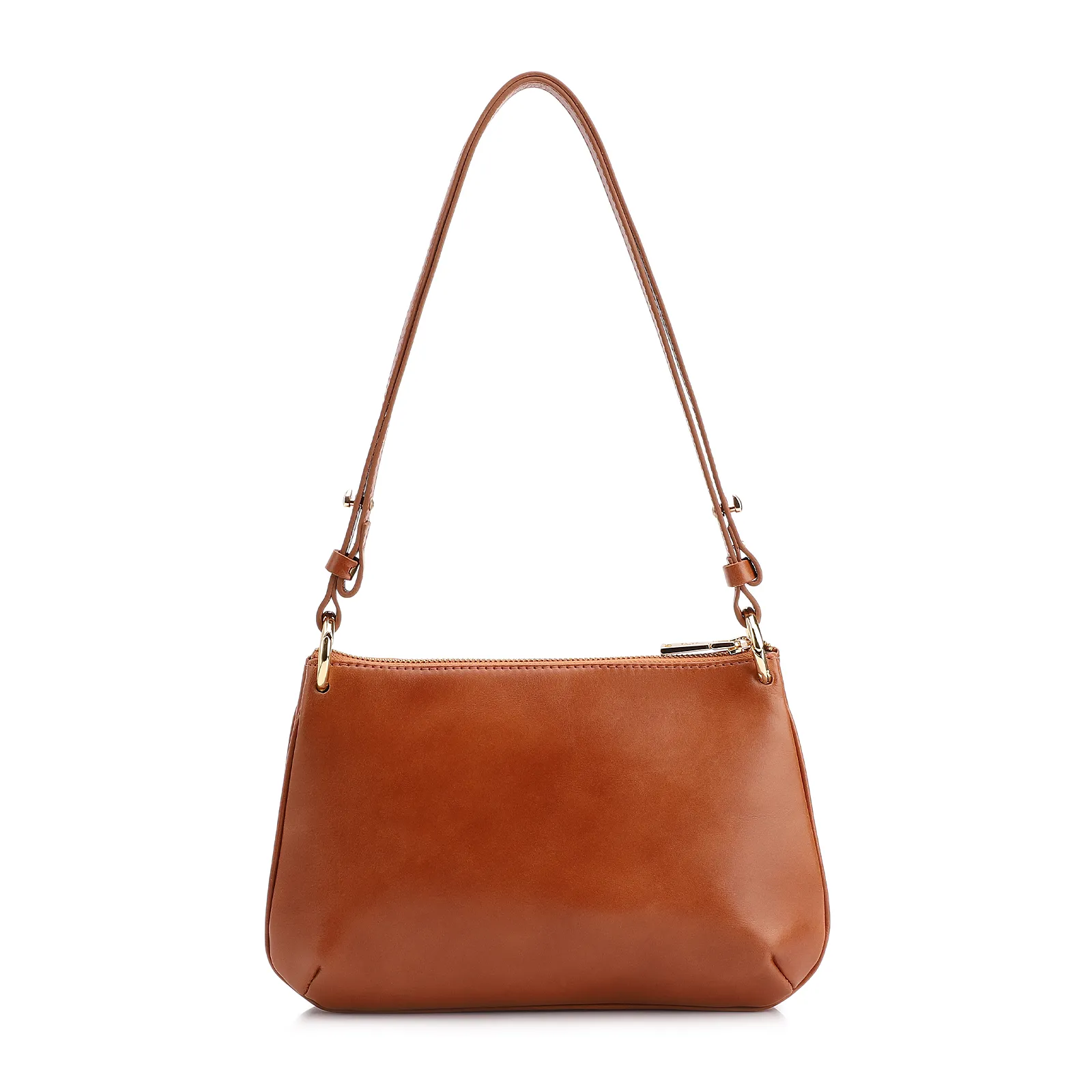 Bolsa De Ombro Couro Marrom