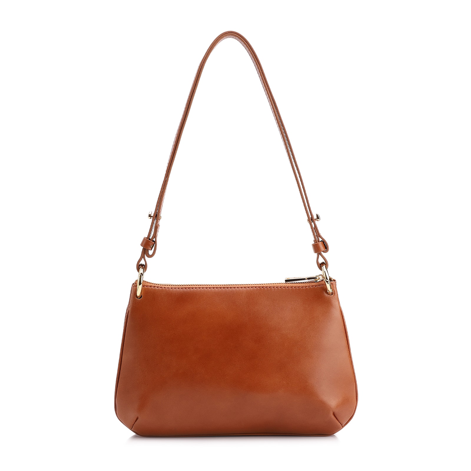 Bolsa De Ombro Couro Marrom