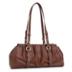 Bolsa De Ombro Couro Marrom - imagem 3