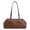 Bolsa De Ombro Couro Marrom - imagem 4