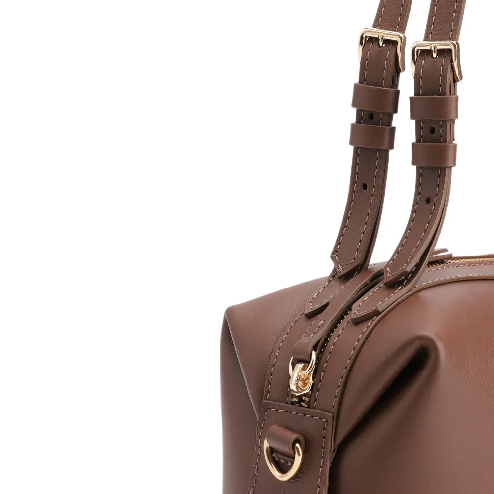 Bolsa De Ombro Couro Marrom - imagem 5