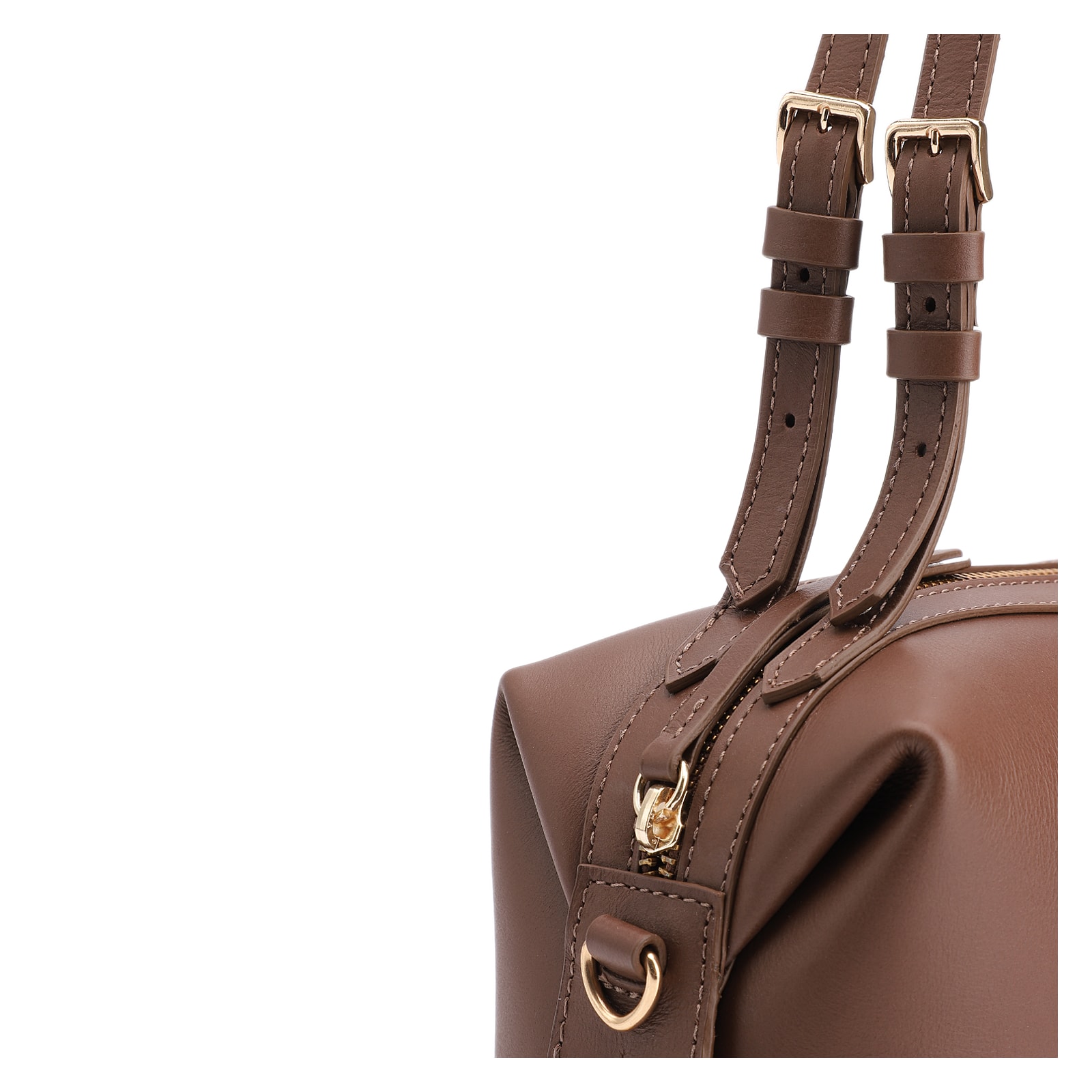Bolsa De Ombro Couro Marrom