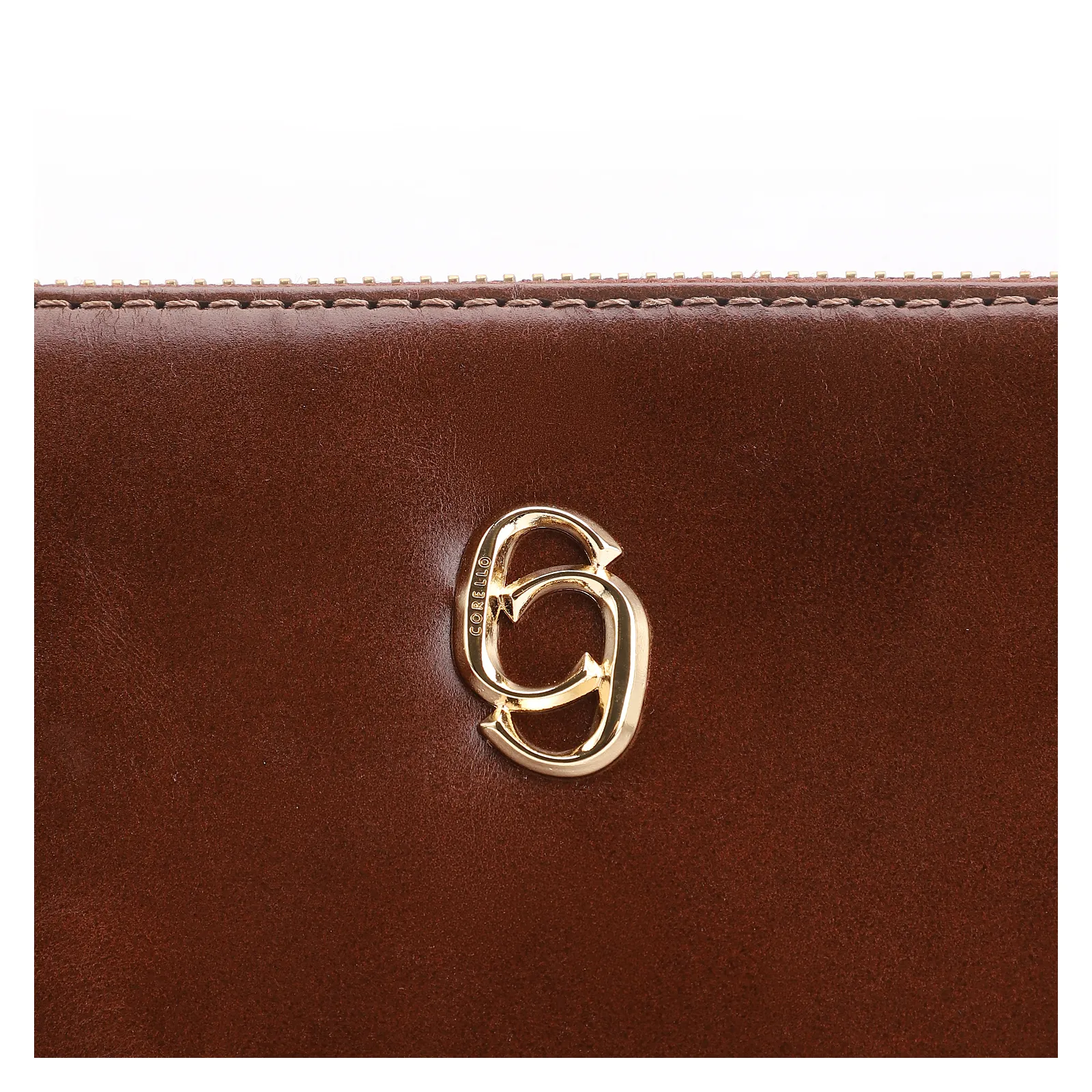 Bolsa De Ombro Couro Marrom