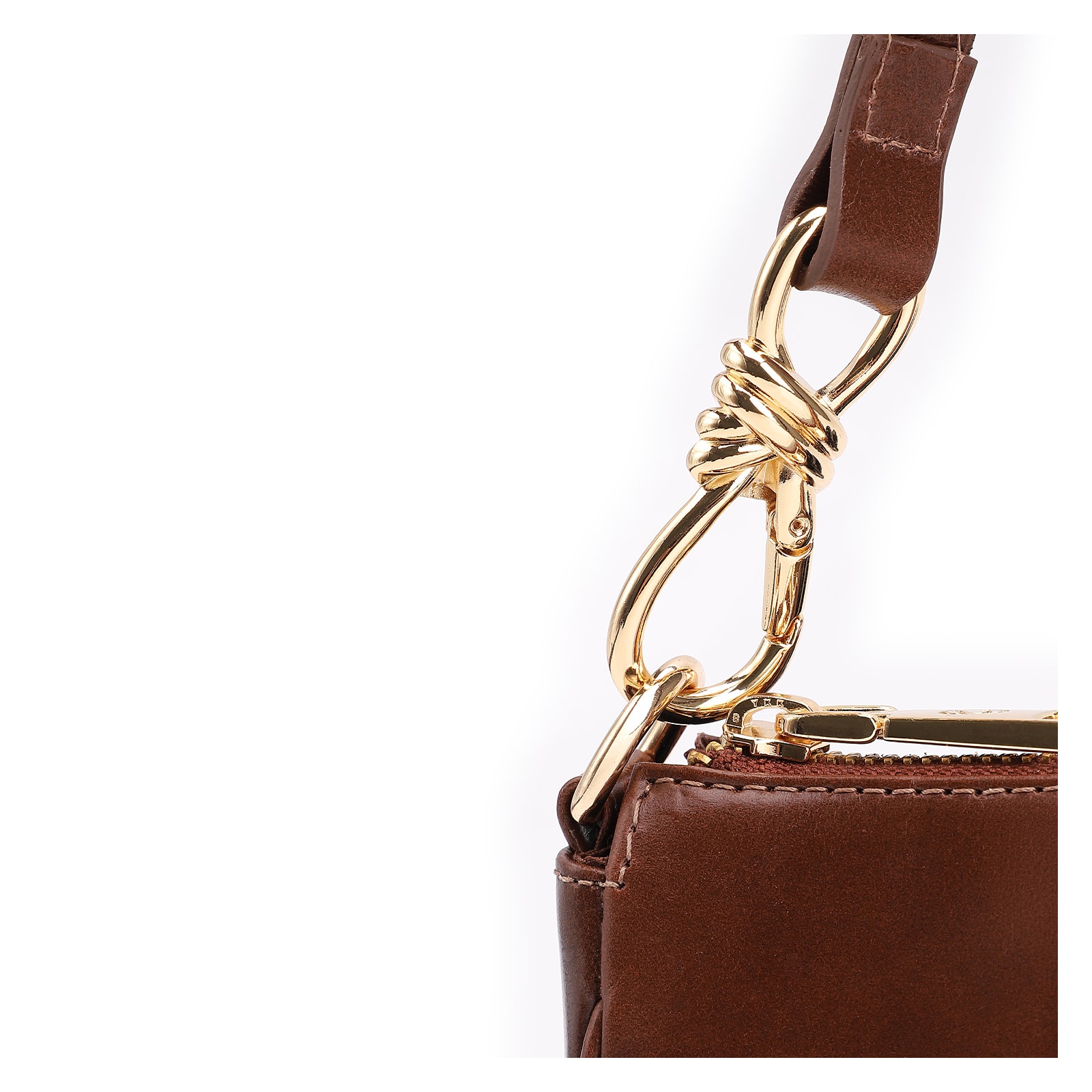 Bolsa De Ombro Couro Marrom