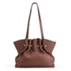 Bolsa De Ombro Couro Marrom - imagem 4