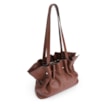 Bolsa De Ombro Couro Marrom - imagem 5