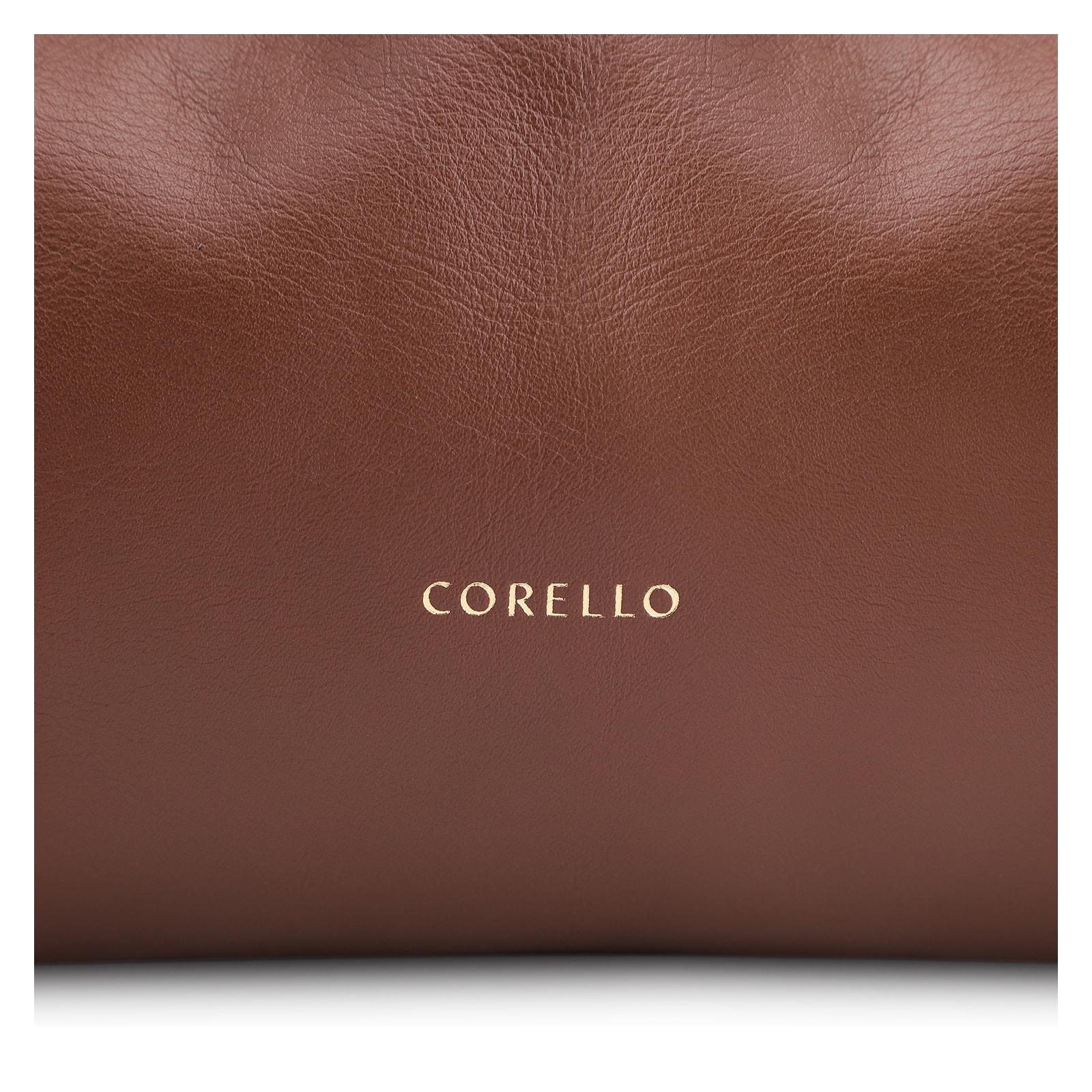 Bolsa De Ombro Couro Marrom