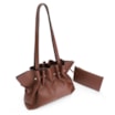 Bolsa De Ombro Couro Marrom - imagem 9