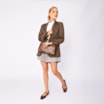 Bolsa De Ombro Couro Marrom - imagem 9