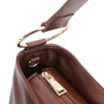 Bolsa De Ombro Couro Marrom - imagem 6
