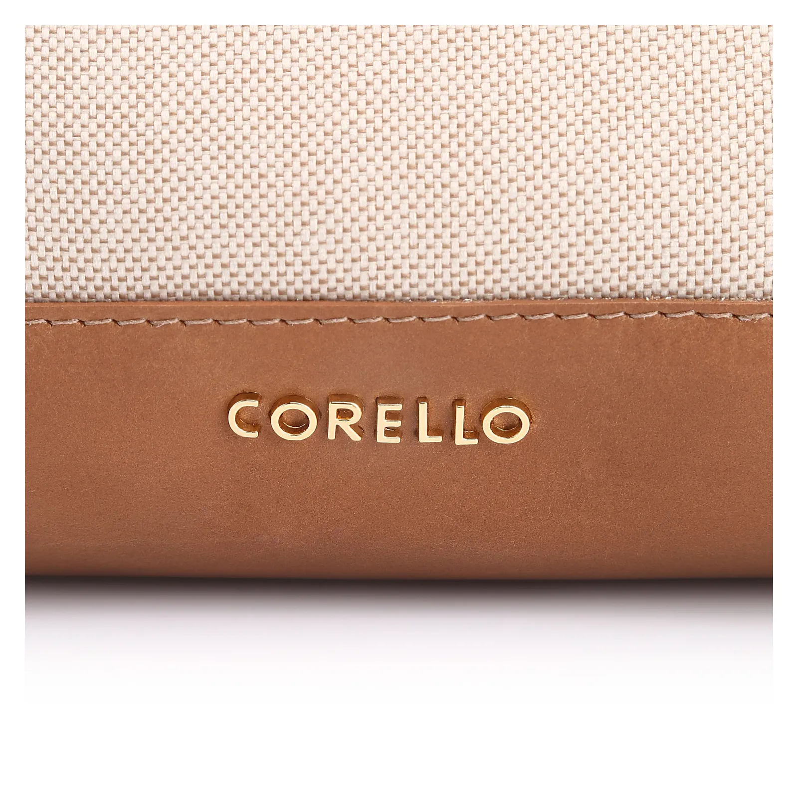 Bolsa De Ombro Couro Marrom/Alt Linho