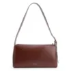 Bolsa De Ombro Couro Marrom/Alt Tramado Marrom - imagem 4