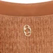 Bolsa De Ombro Couro Marrom Claro - imagem 6