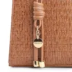 Bolsa De Ombro Couro Marrom Claro - imagem 7