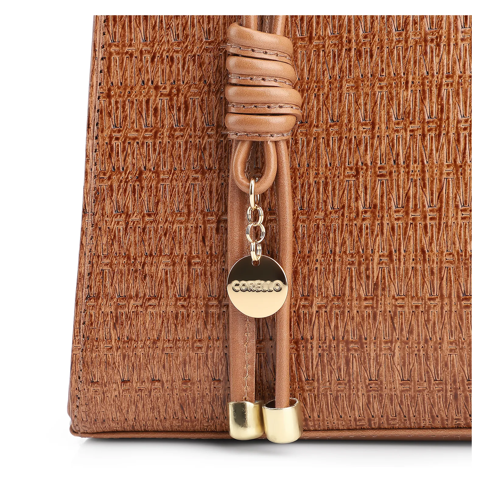 Bolsa De Ombro Couro Marrom Claro