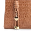 Bolsa De Ombro Couro Marrom Claro - imagem 7