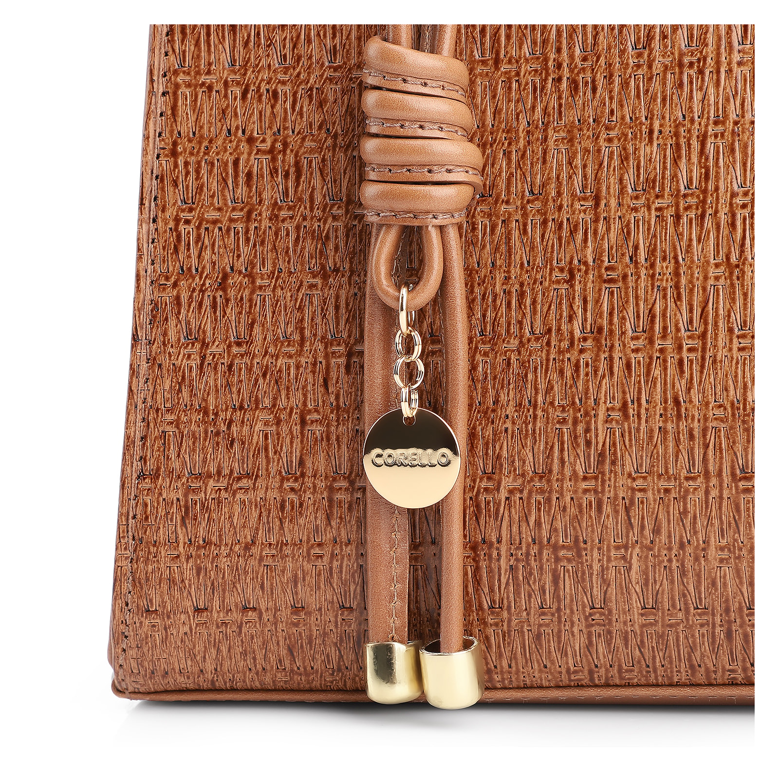 Bolsa De Ombro Couro Marrom Claro
