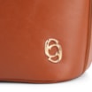 Bolsa De Ombro Couro Marrom Claro - imagem 6