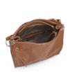 Bolsa De Ombro Couro Marrom Claro - imagem 4