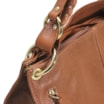 Bolsa De Ombro Couro Marrom Claro - imagem 5