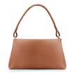 Bolsa De Ombro Couro Marrom Claro - imagem 3