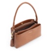 Bolsa De Ombro Couro Marrom Claro - imagem 4