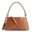 Bolsa De Ombro Couro Marrom Claro - imagem 1