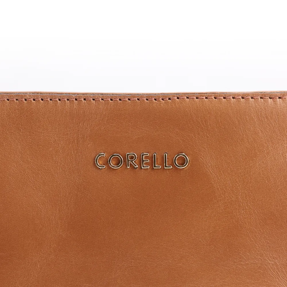 Bolsa De Ombro Couro Marrom Claro - imagem 6