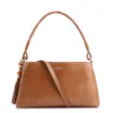 Bolsa De Ombro Couro Marrom Claro - imagem 1