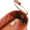 Bolsa De Ombro Couro Marrom Claro - imagem 5