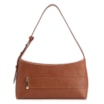 Bolsa De Ombro Couro Marrom Claro - imagem 1