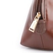 Bolsa De Ombro Couro Marrom/Couro Lezard Marrom - imagem 6