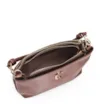 Bolsa De Ombro Couro Marrom Escuro - imagem 5