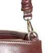 Bolsa De Ombro Couro Marrom Escuro - imagem 6