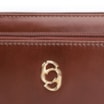 Bolsa De Ombro Couro Marrom Escuro - imagem 6