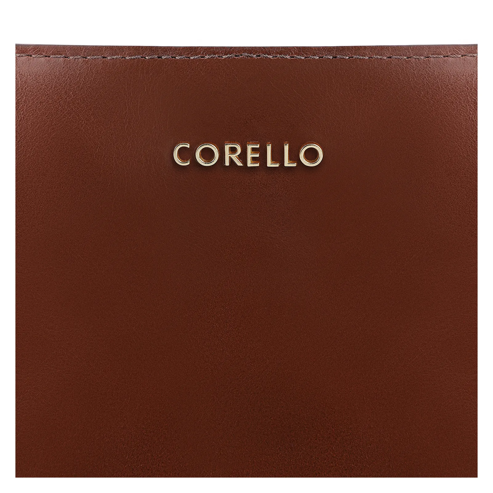 Bolsa De Ombro Couro Marrom Escuro