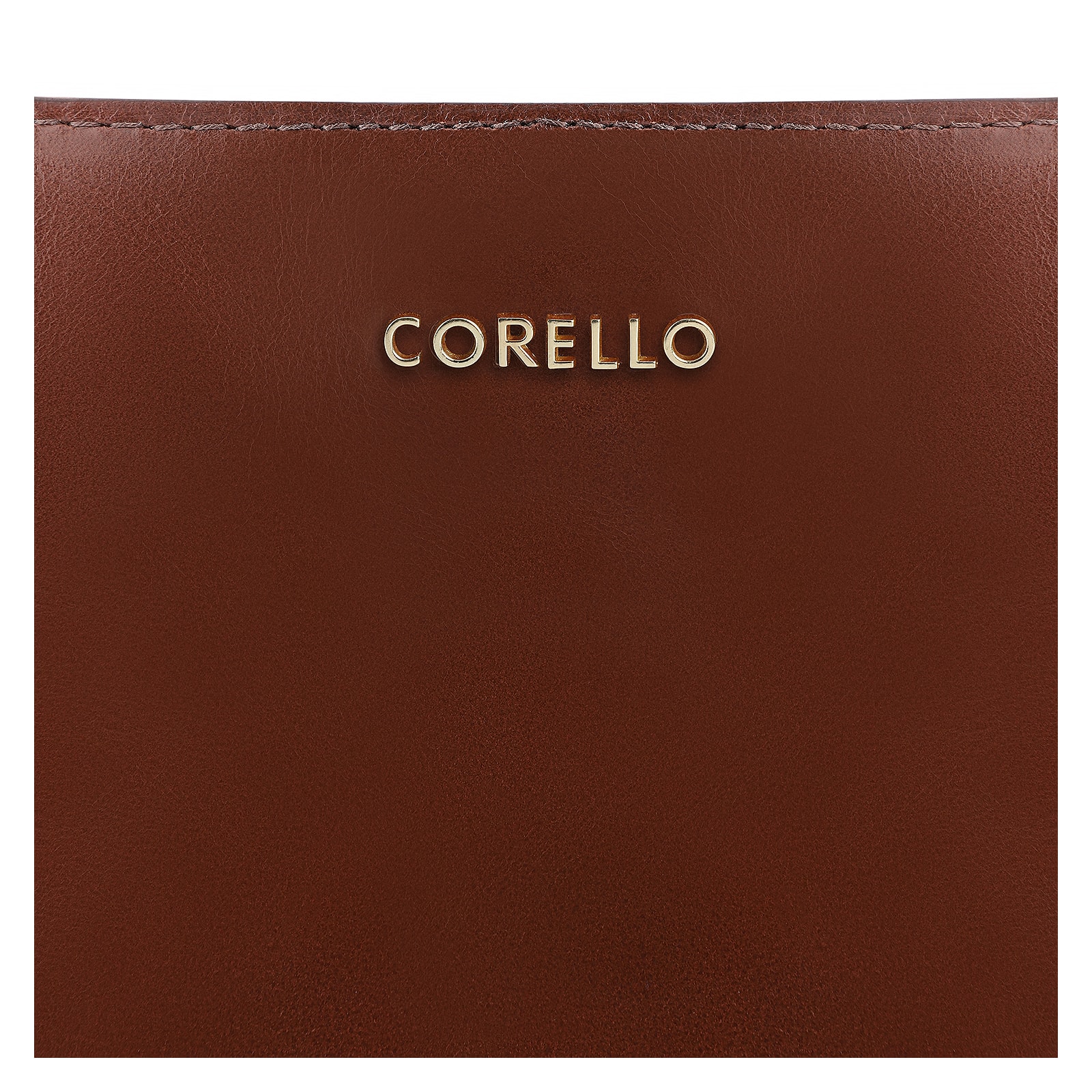 Bolsa De Ombro Couro Marrom Escuro
