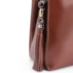 Bolsa De Ombro Couro Marrom Escuro - imagem 7