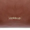 Bolsa De Ombro Couro Marrom Escuro /Couro Nobuck Marrom Escuro - imagem 7