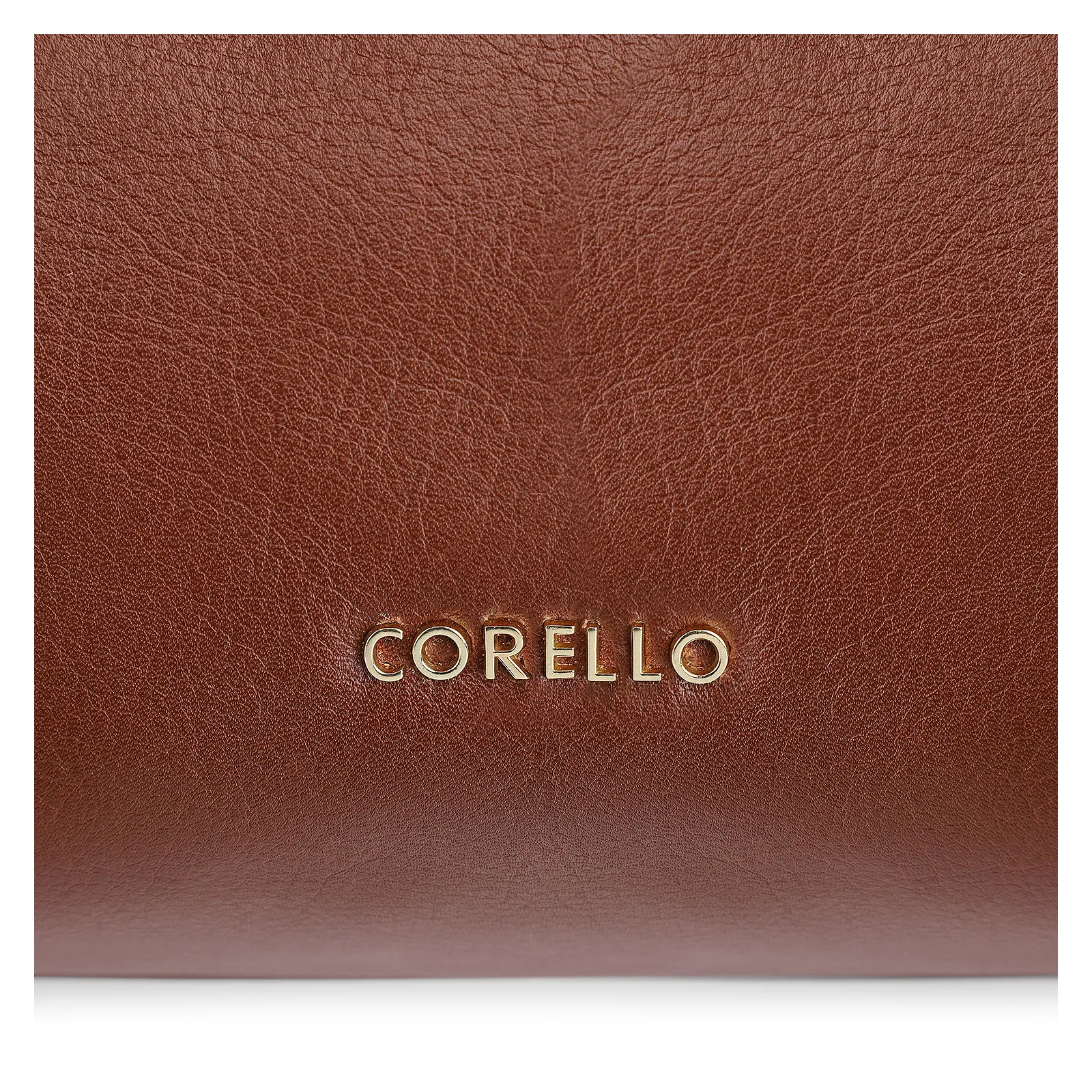 Bolsa De Ombro Couro Marrom Escuro /Couro Nobuck Marrom Escuro